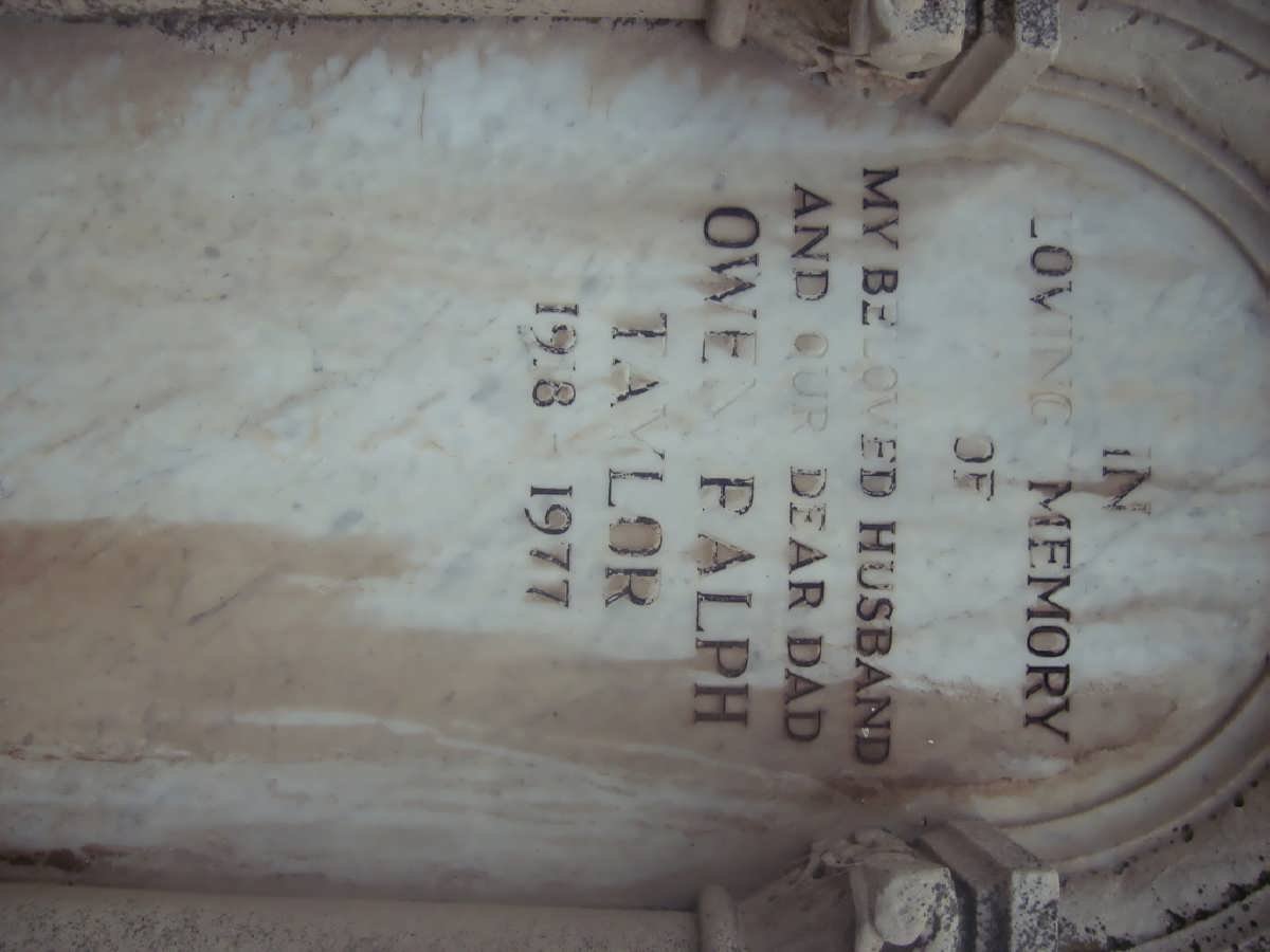 TAYLOR Owen Ralph 1918-1977