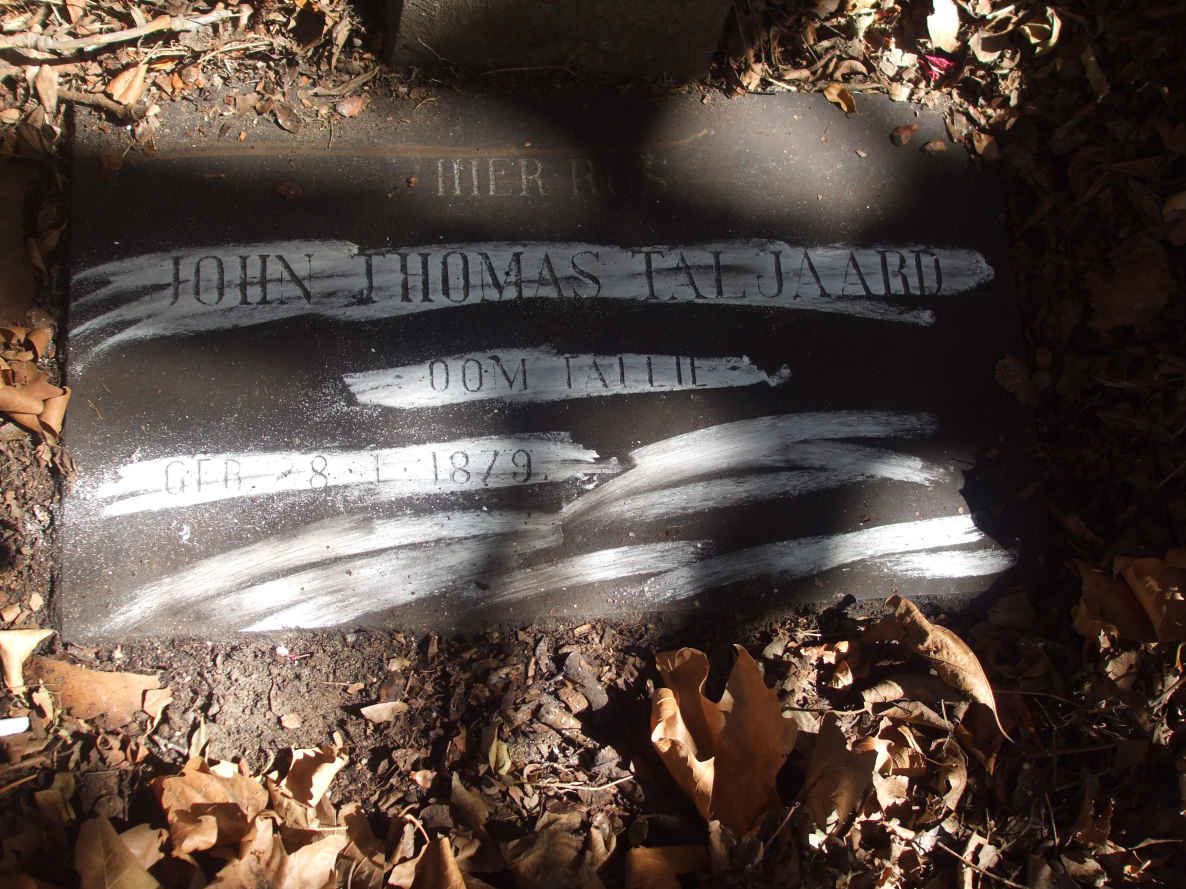 TALJAARDT John. Thomas 1879-