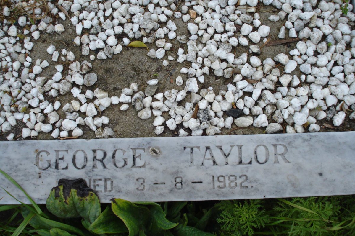 TAYLOR George -1982