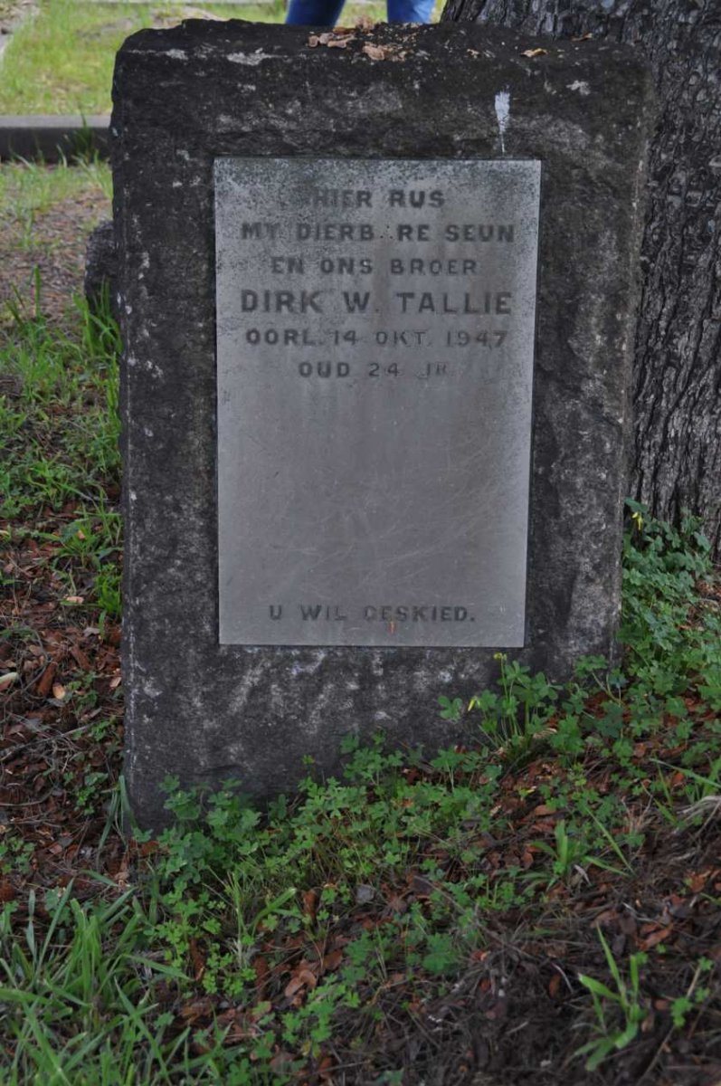 TALLIE Dirk W. -1947