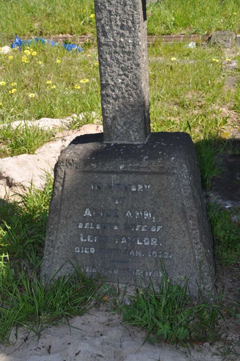 TAYLOR Alice Ann -1922