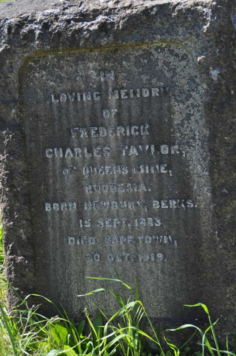 TAYLOR Frederick Charles 1883-1919
