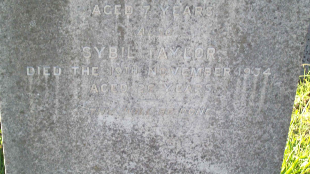 TAYLOR Sybil -1934