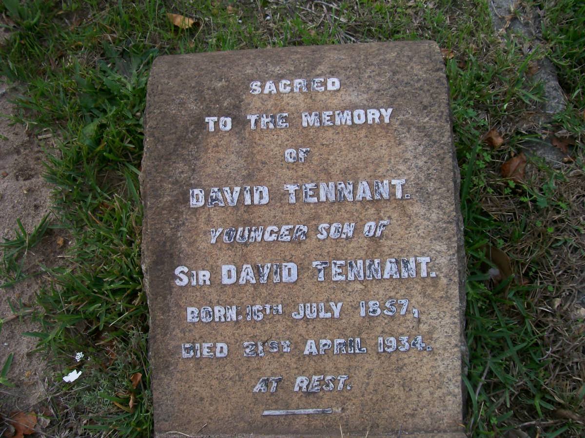TENNANT David 1857-1934