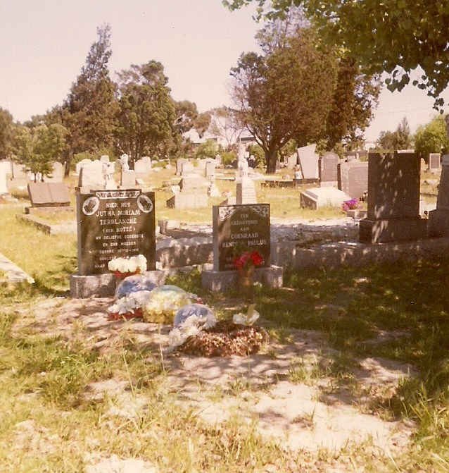 TERBLANCHE Jutha Miriam nee KOTZE 1916-1981 :: KOTZE Coenraad Hendrik Paulus 1907-19??