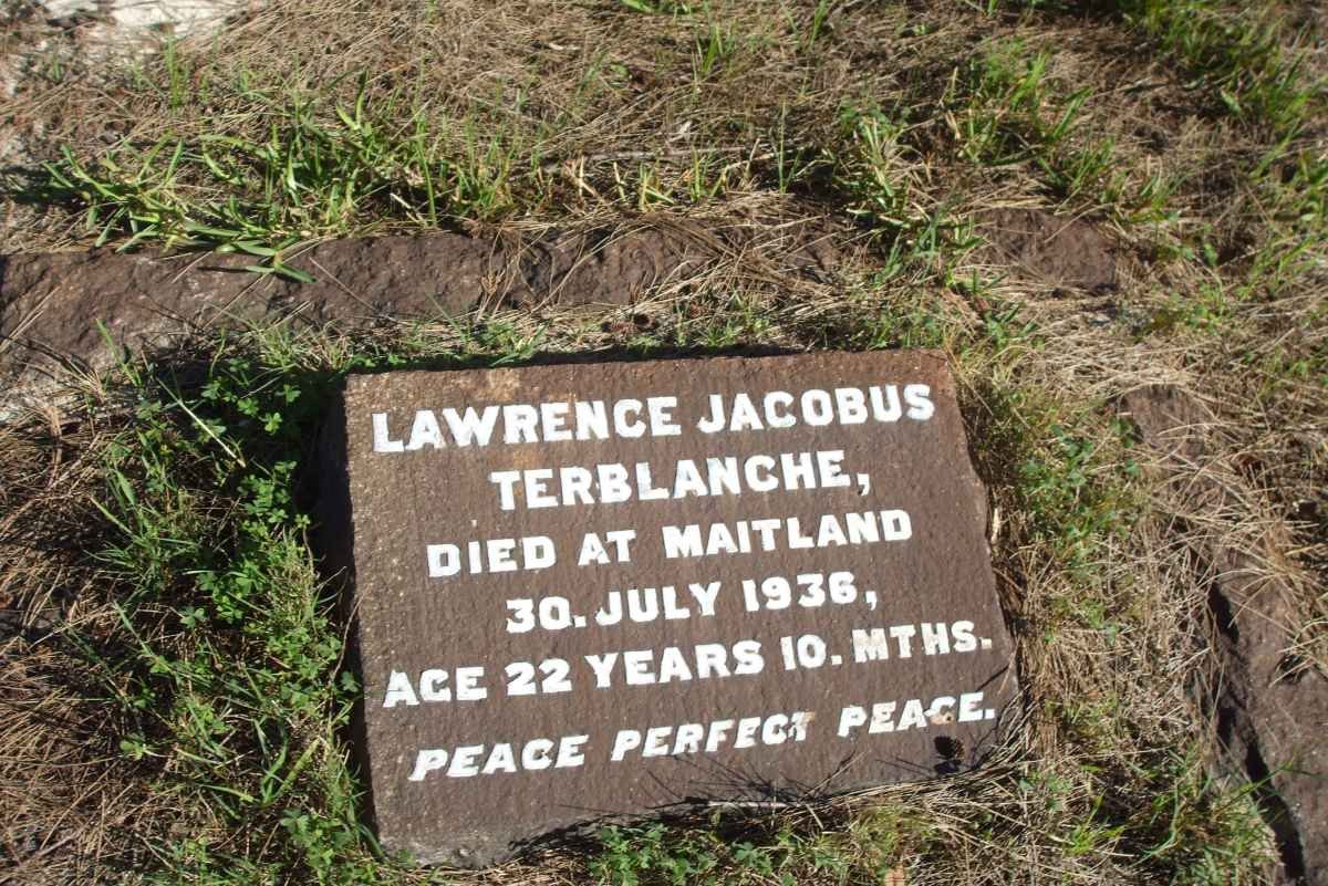 TERBLANCHE Lawrence Jacobus -1936