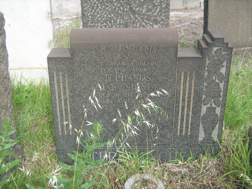 TERBLANCHE Stephanus Esias Sidney 1926-1956