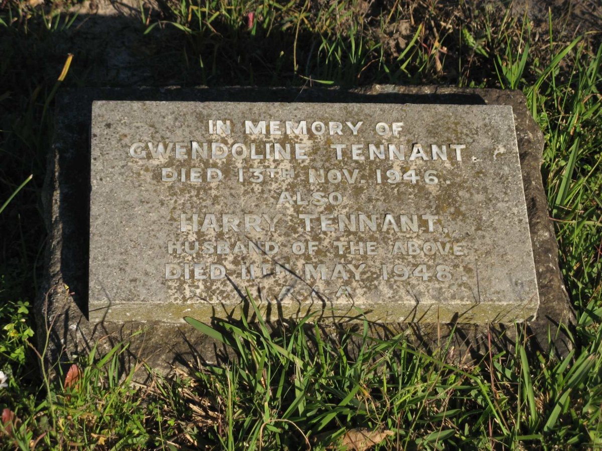 TENNANT Harry -1948 &amp; Gwendoline -1946