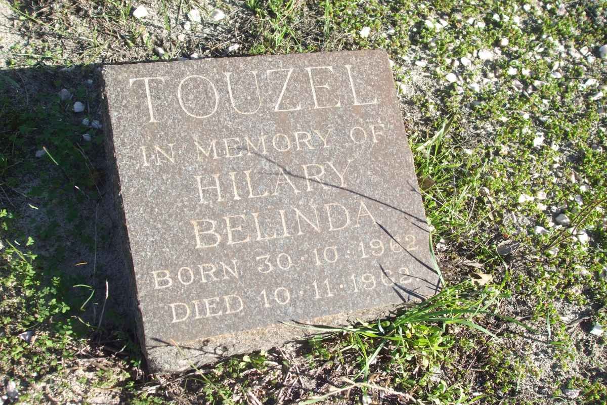 TOUZEL Hilary Belinda 1962-1962