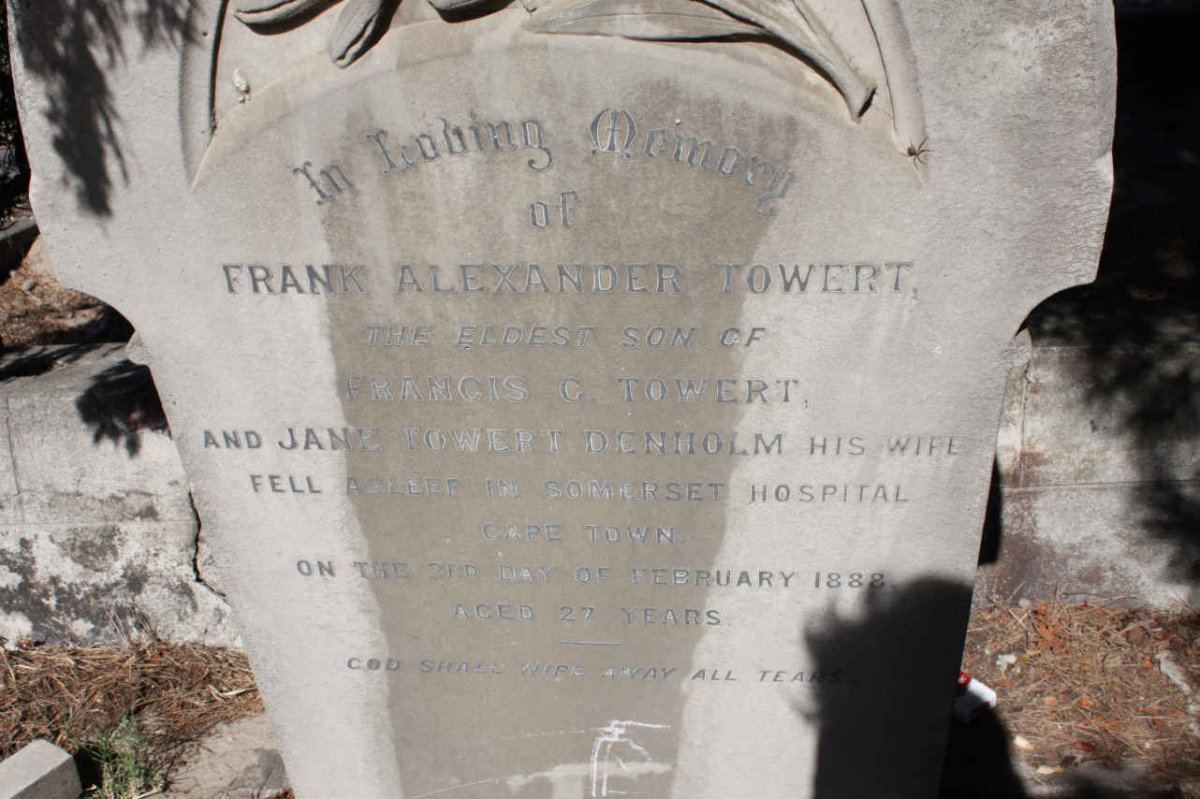 TOWERT Frank Alexander -1888