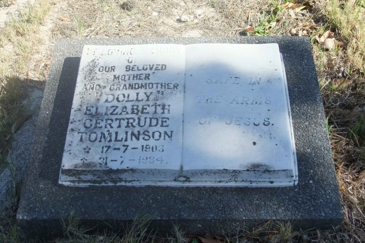 TOMLINSON Elizabeth Gertrude 1903-1984