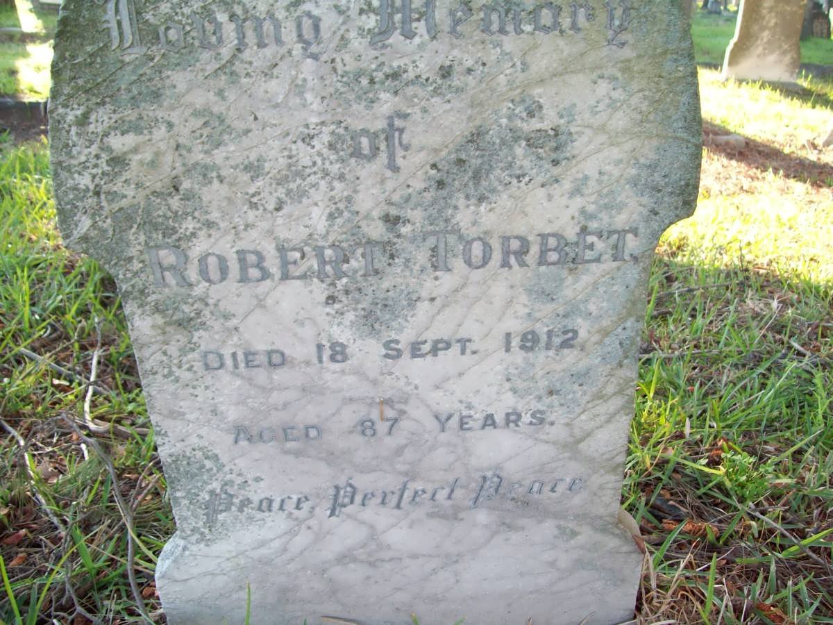 TORBET Robert -1912