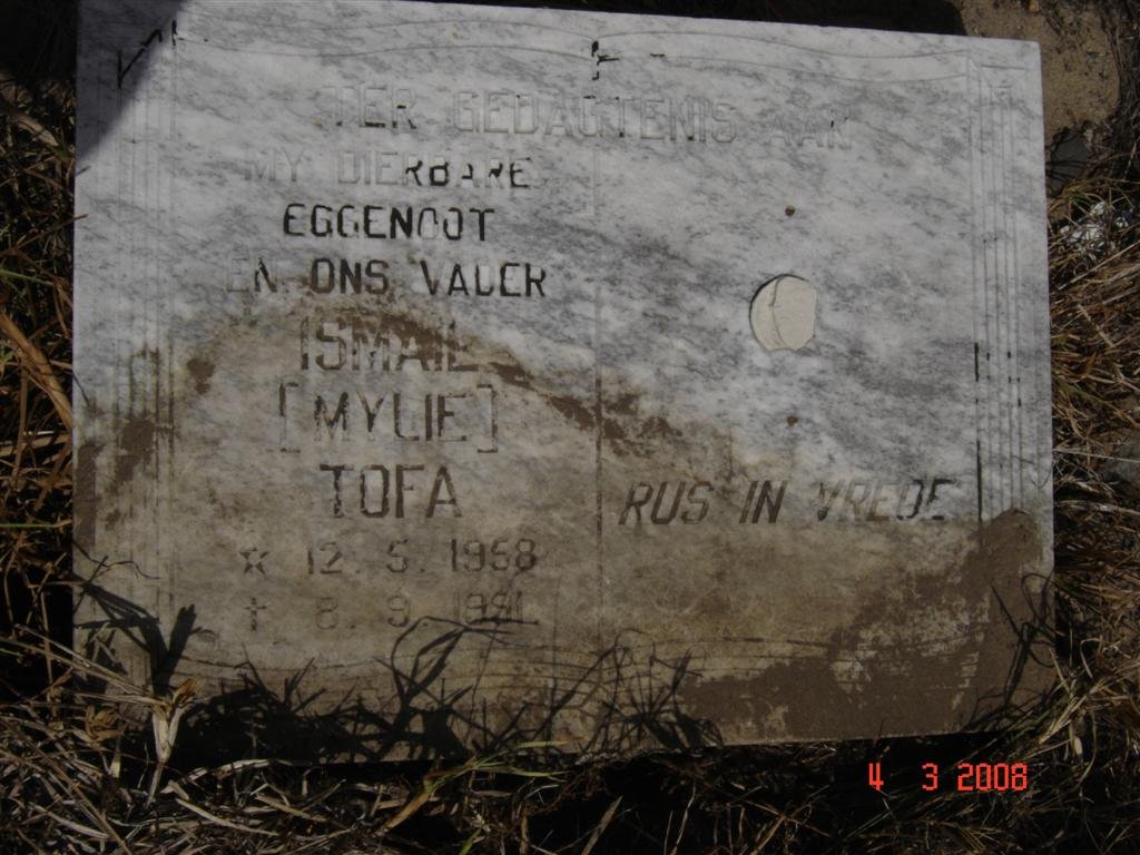 TOFA Ismael 1958-1991