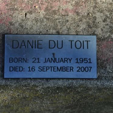 TOIT Danie, du 1951-2007