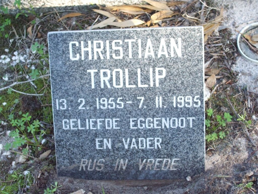TROLLIP Christiaan 1955-1995