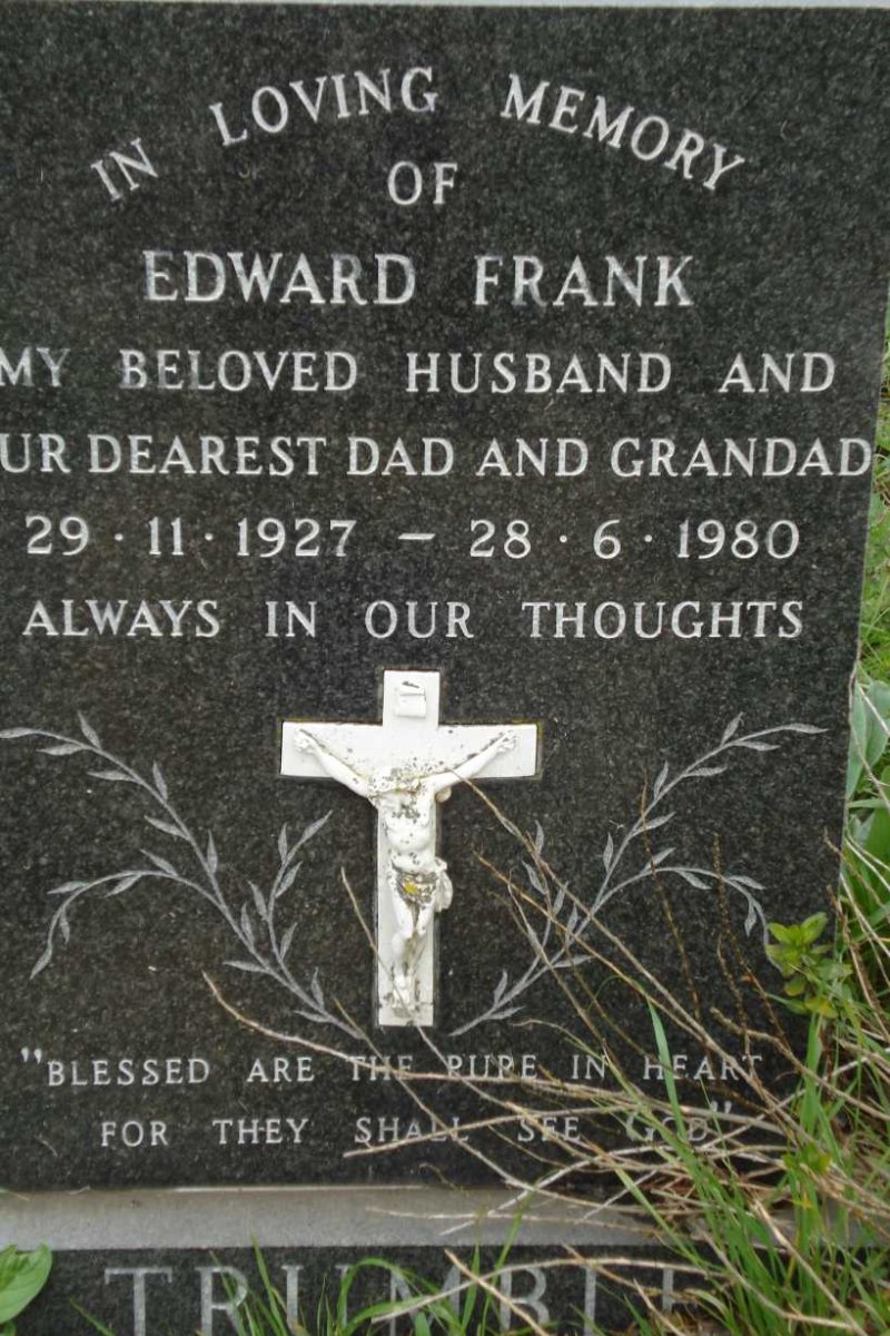 TRUMBLE Edward Frank 1927-1980