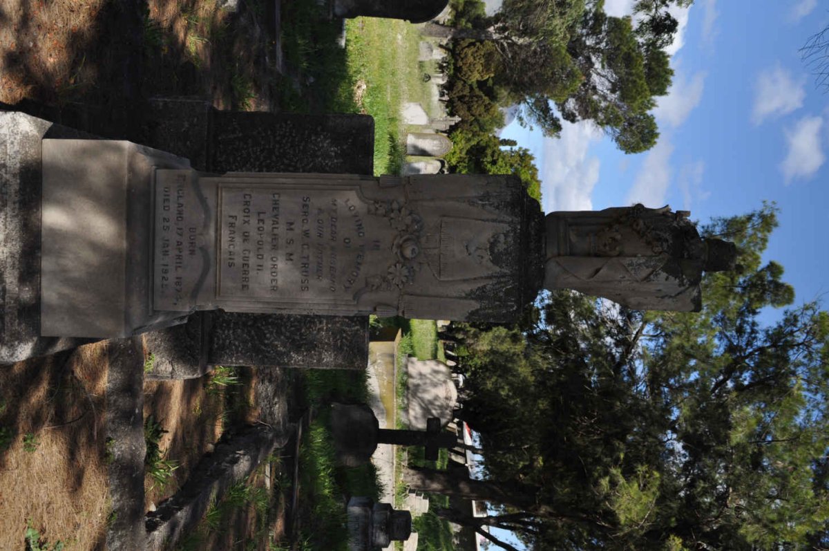 TRUSS W.G. 1874-1925