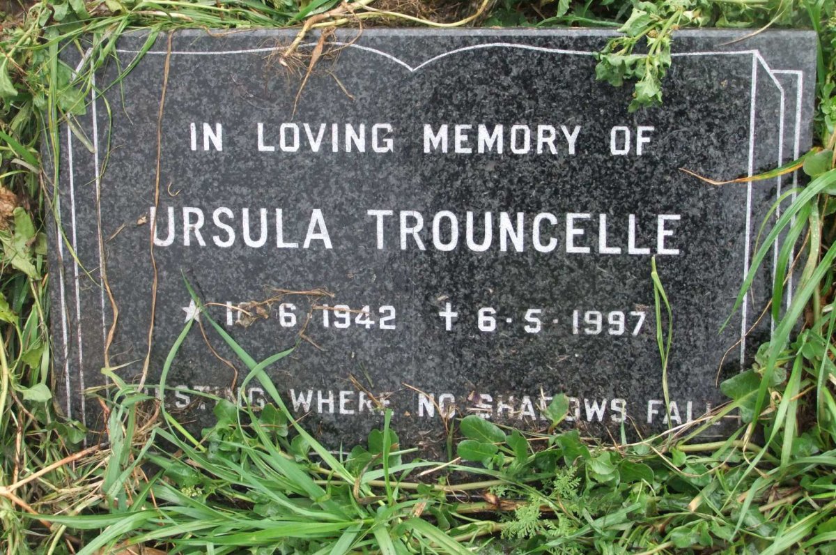 TROUNCELLE Ursula 1942-1997
