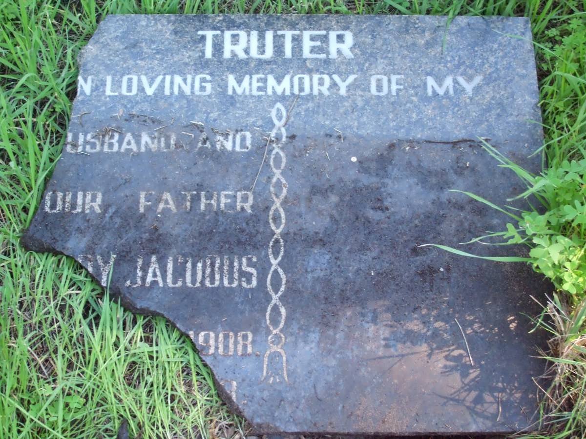 TRUTER ? Jacobus 1908-??