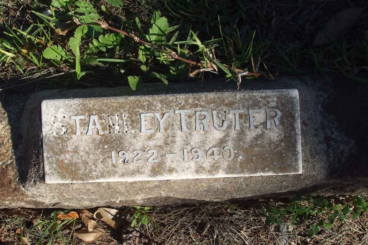 TRUTER Stanley 1922-1940