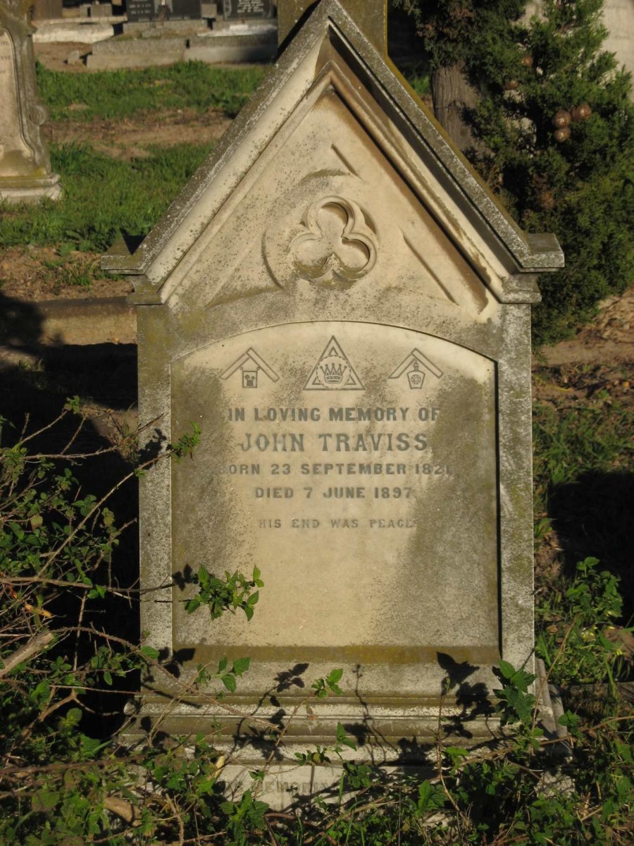 TRAVISS John 1821-1897