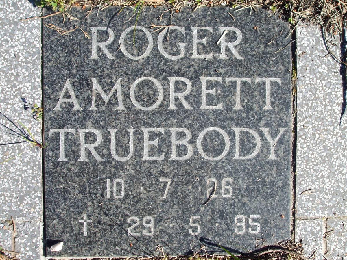 TRUEBODY Roger Amorett 1926-1995