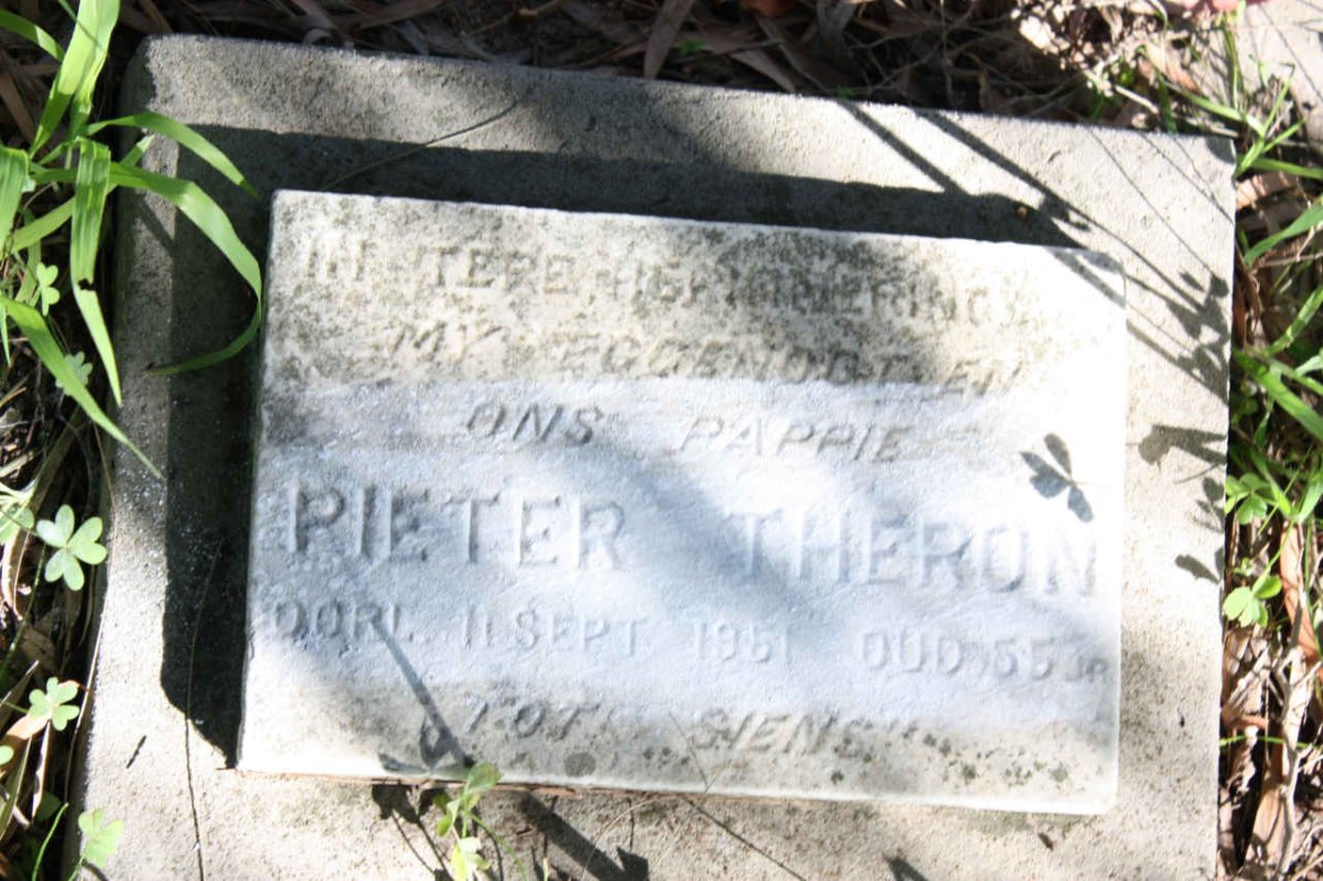 THERON Pieter -1951