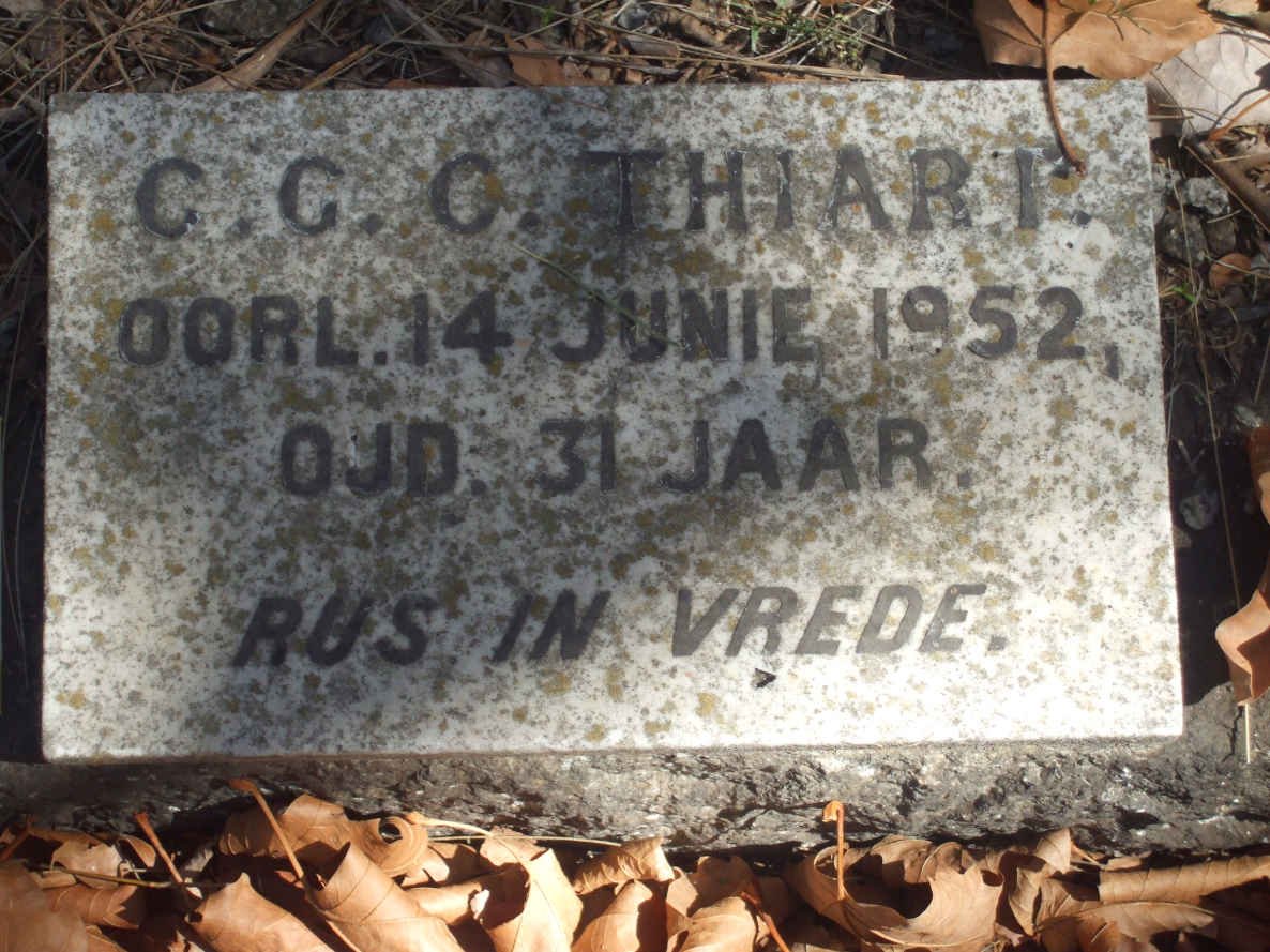 THIART G.G.C. -1952