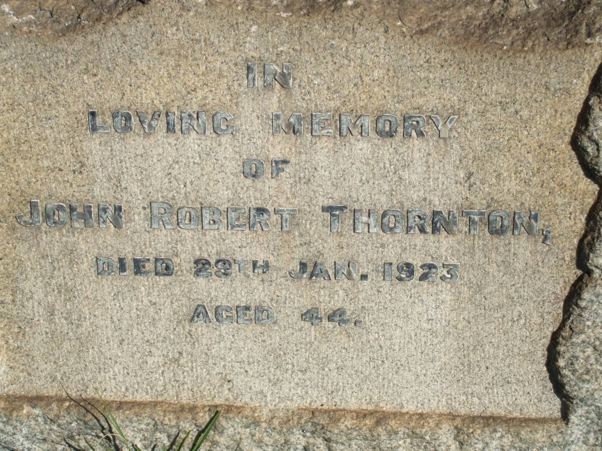 THORNTON John Robert -1923
