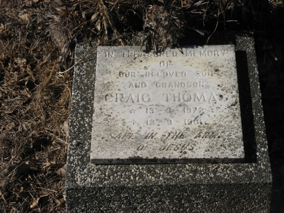 THOMAS Craig 1972-1981