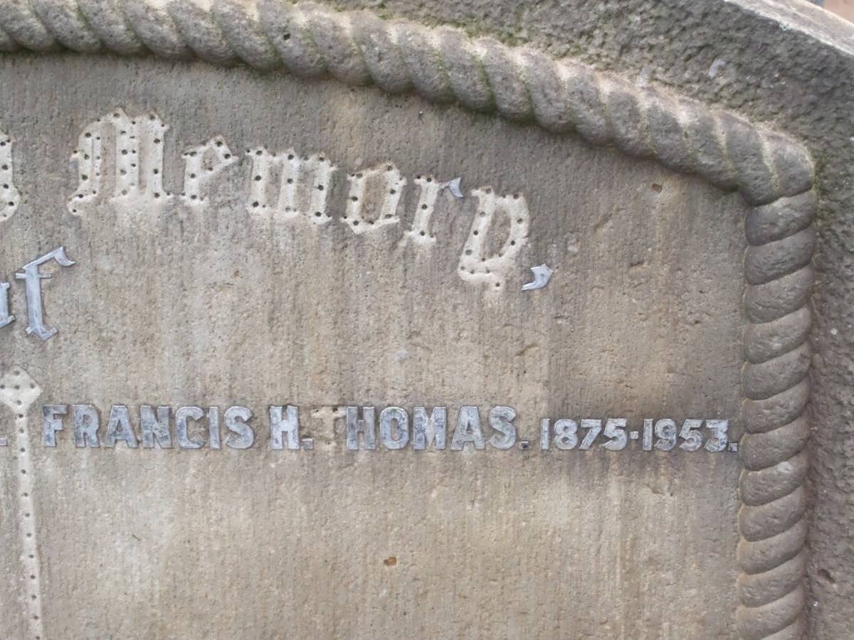 THOMAS Francis H. 1875-1953
