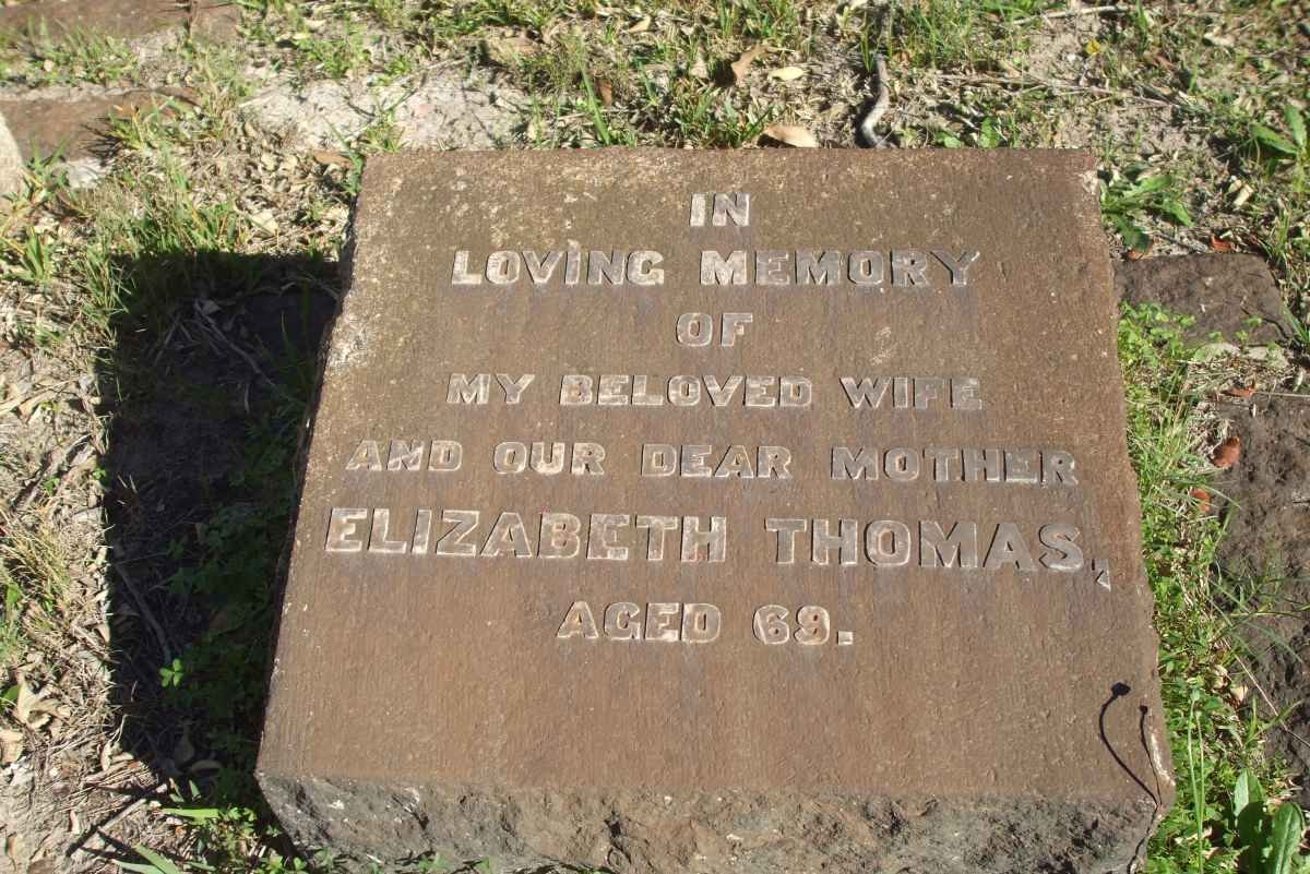 THOMAS Elizabeth