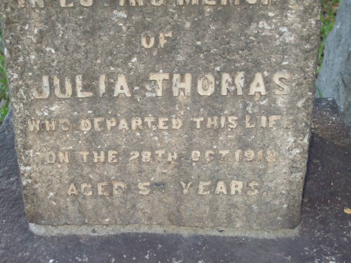 THOMAS Julia -1918