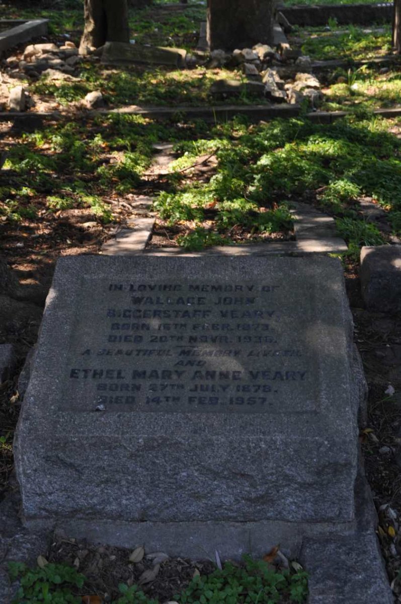 VEARY Wallace John Biggerstaff 1873-1936 &amp; Ethel Mary Anne 1878-1957