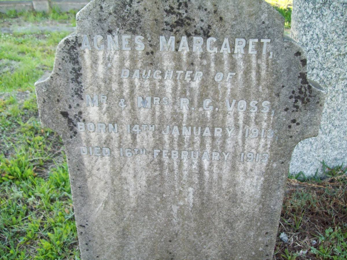 VOSS Agnes Margaret 1913-1913