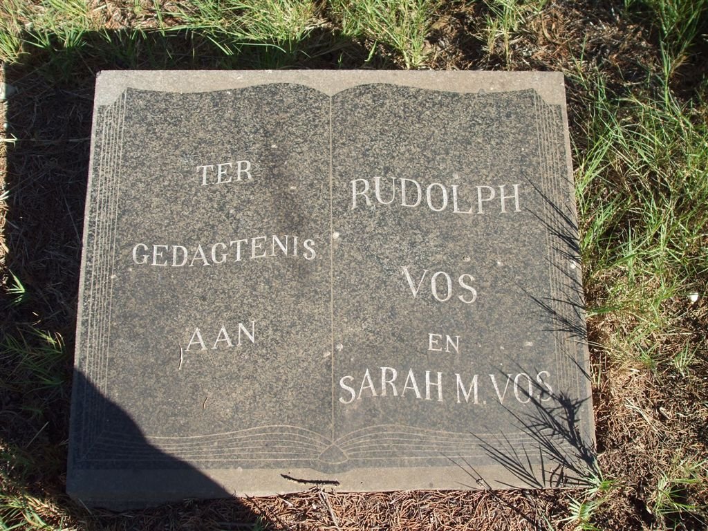 VOS Rudolph &amp; Sarah M.