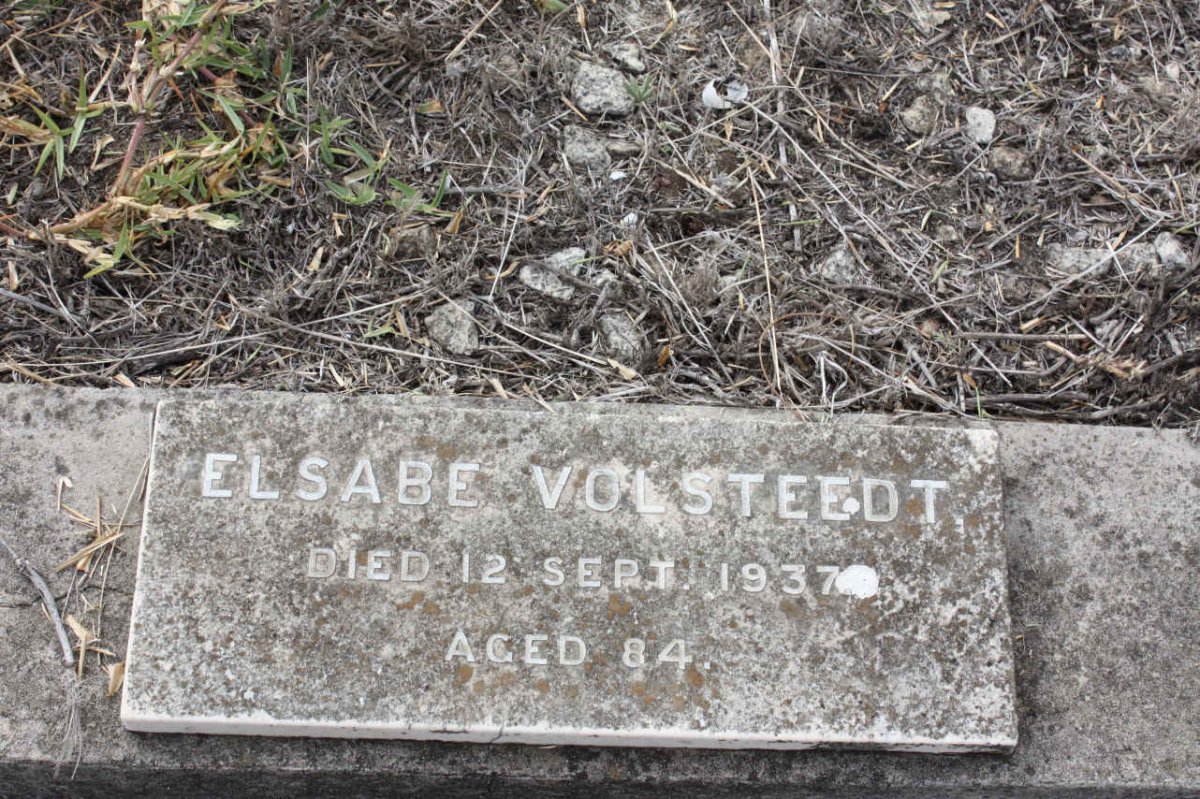 VOLSTEEDT Elsabe -1937