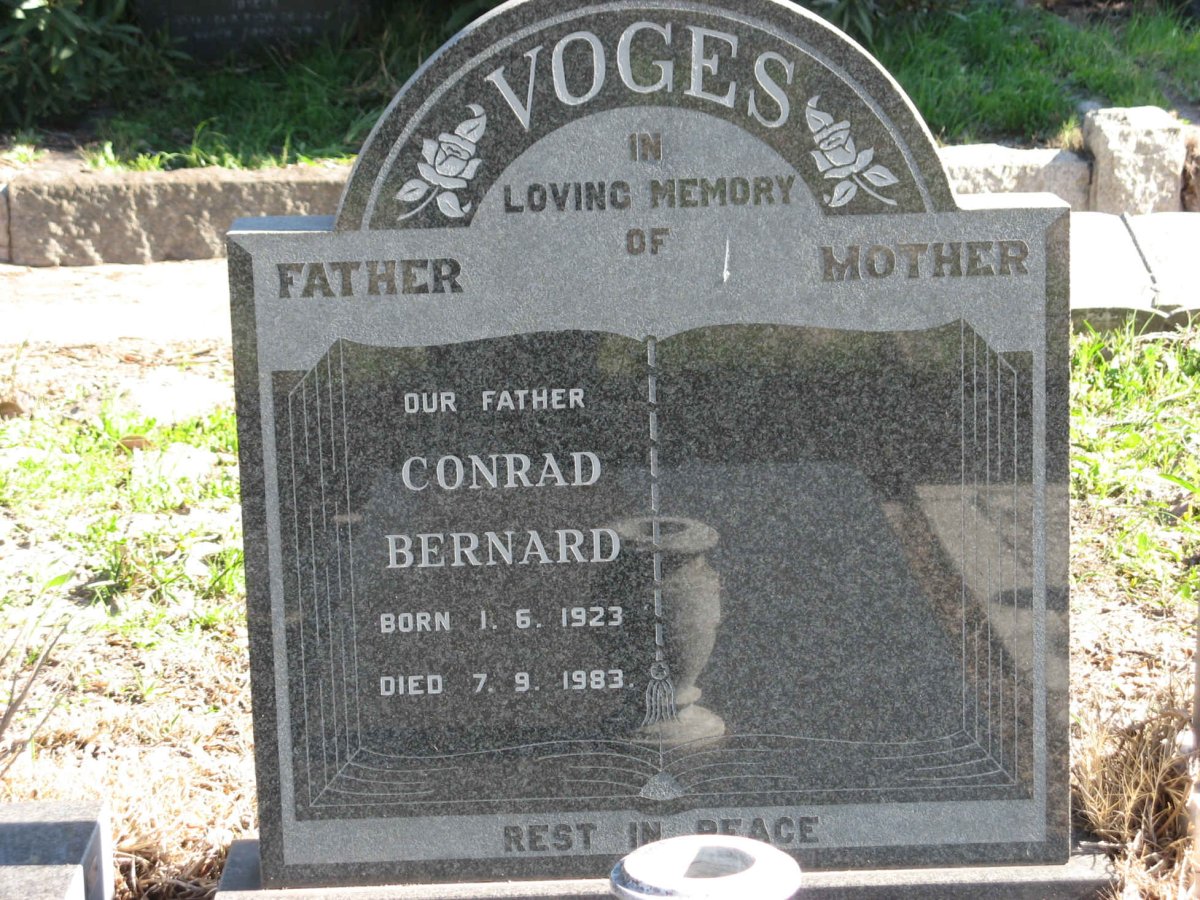 VOGES Conrad Bernard 1923-1983