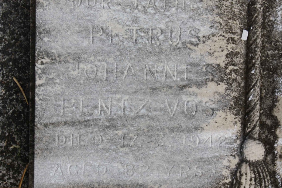 VOS Petrus Johannes Pentz -1942