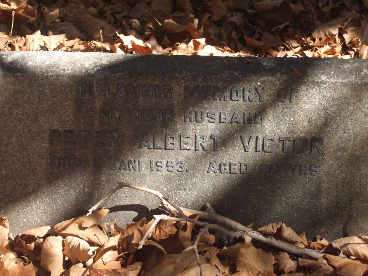 VICTOR Peter Albert -1953