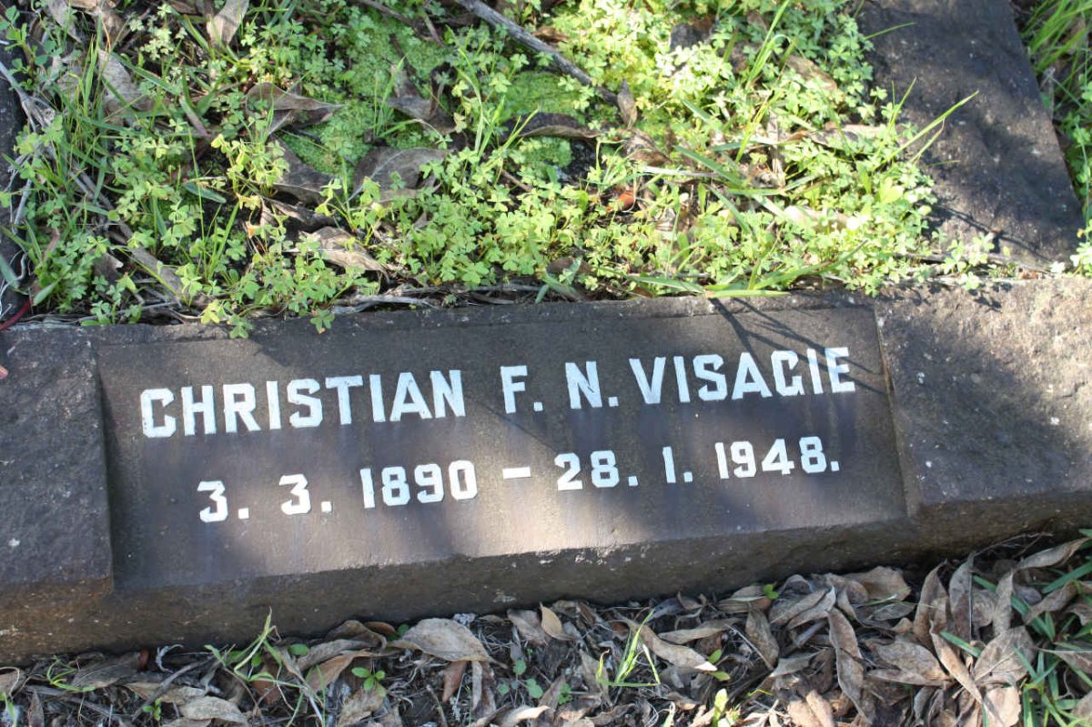 VISAGIE Christian F.N. 1890-1948