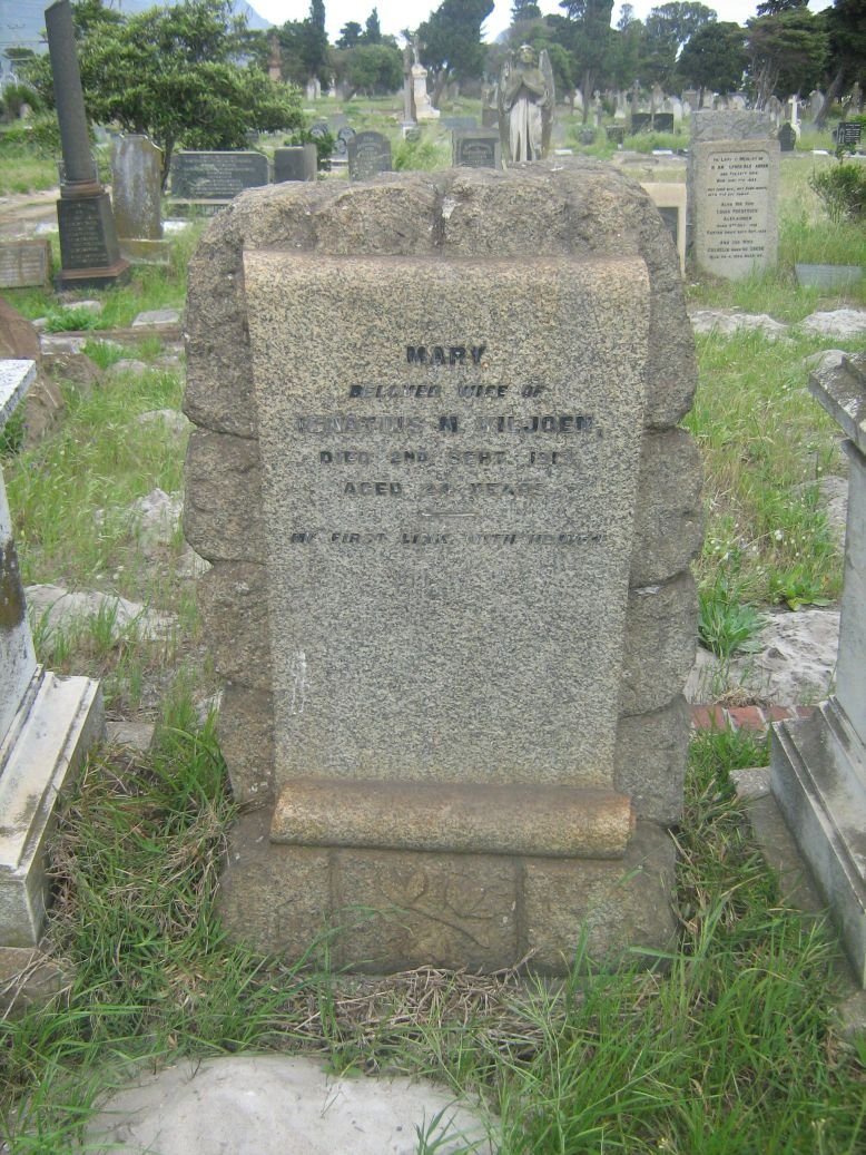 VILJOEN Mary -191?