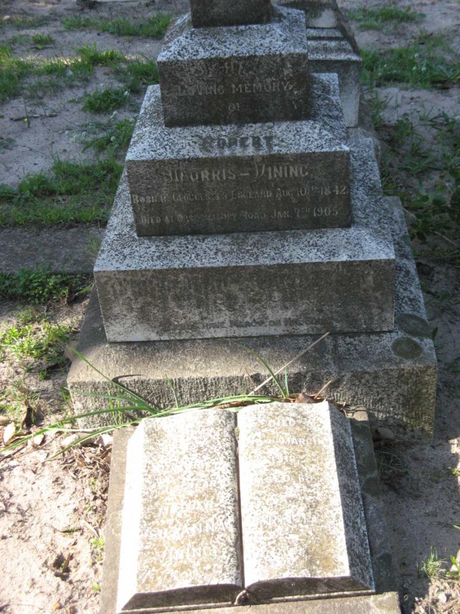 VINING Robert, MORRIS 1842-1905 &amp; Susanna -1916
