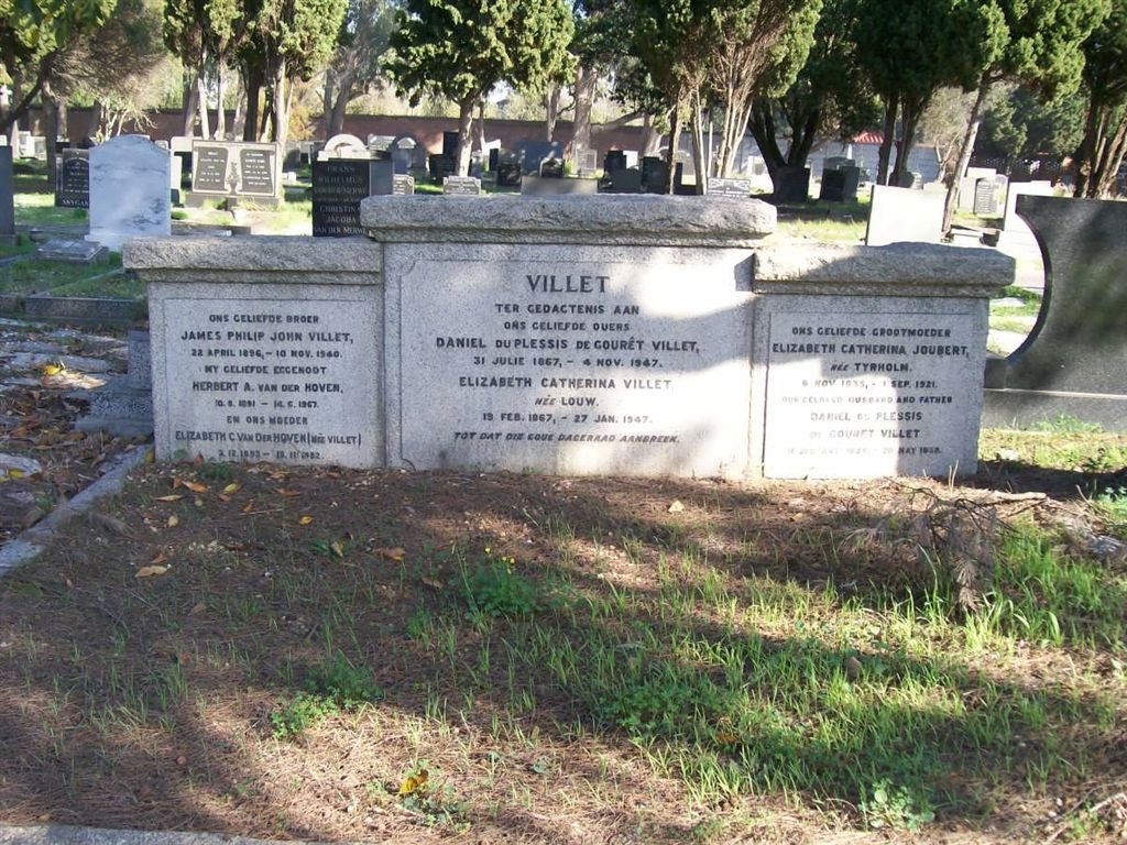 VILLETT :: JOUBERT :: TYRHOLM :: VAN DER HOVEN  :: LOUW