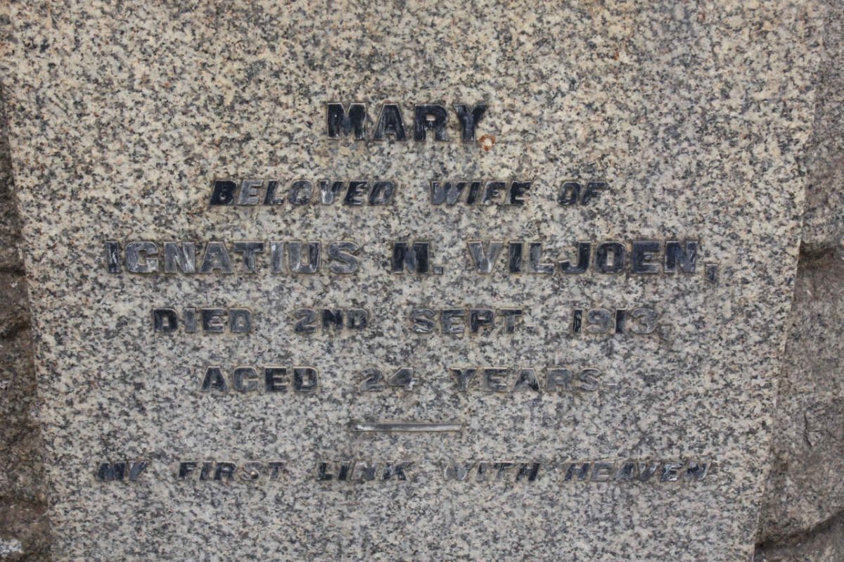 VILJOEN Mary  -1913