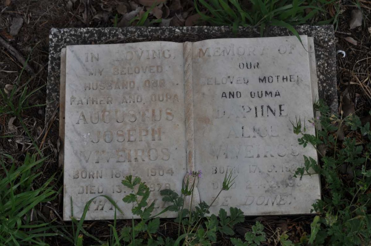 VIVEIROS Augustus Joseph 1904-1978 &amp; Daphne Alice 192?-1981