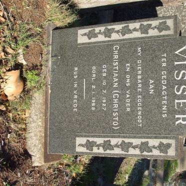 VISSER Christiaan 1927-1965