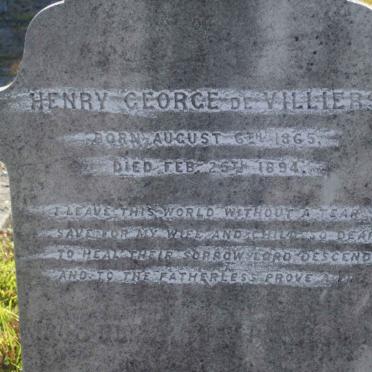 VILLIERS, de vanne :: DE VILLIERS surnames