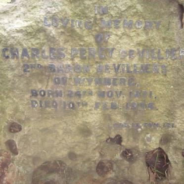 VILLIERS John Henry, de 1842-1914 &amp; Aletta Maria -1922 :: DE VILLIERS Charles Percy 1871-1934