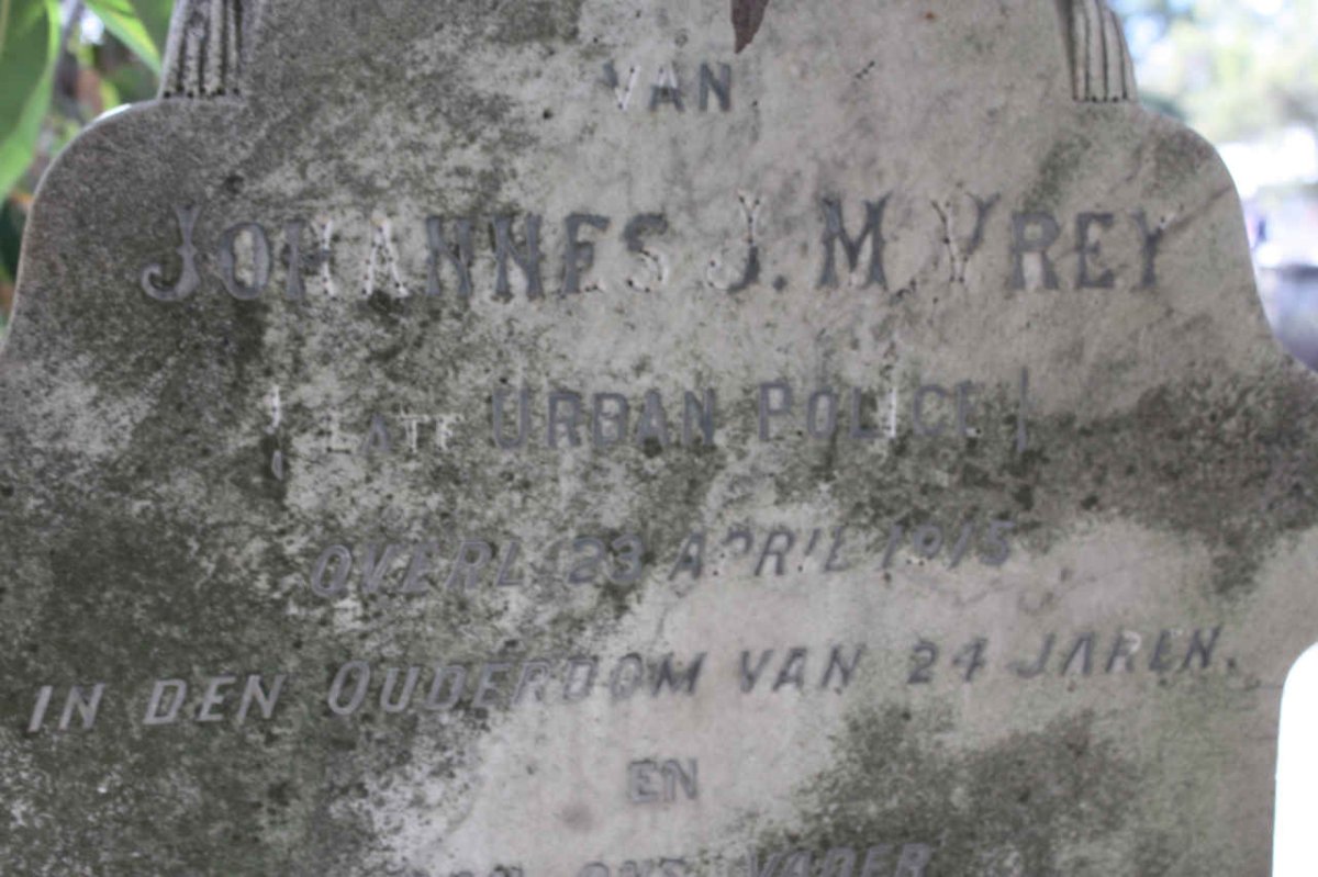 VREY Johannes J.M. -1915